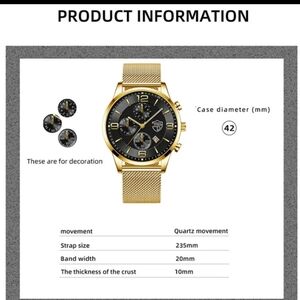 Elegant Watch & Bracelet  Set